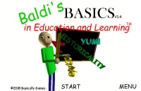 PLay Baldi's Basics now!