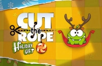 PLay Cut The Rope Holiday Gift now!