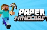 PLay Paper Minecraft now!