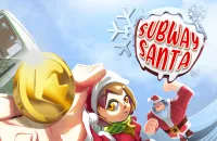 Subway Santa